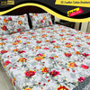 White Kingdom 3D Crystal Cotton Bedsheet AM3D-00225