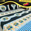 blossom Yard 3D Crystal Cotton Bedsheet AM3D-00235