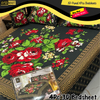 4Pcs 3D Panel Bedsheet Luxury King Size Bedsheets AYPN-00101