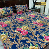 Blue Paradise 3D Crystal Cotton Plus Bedsheet AYCP-001011