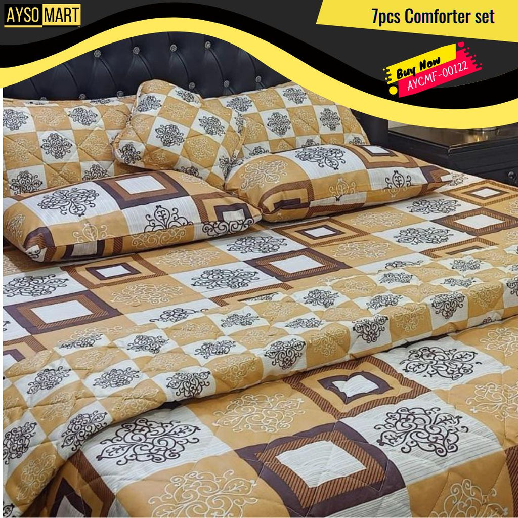 7pcs Comforter Set AYCMF-00122
