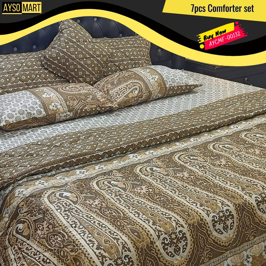 7pcs Comforter Set AYCMF-00132