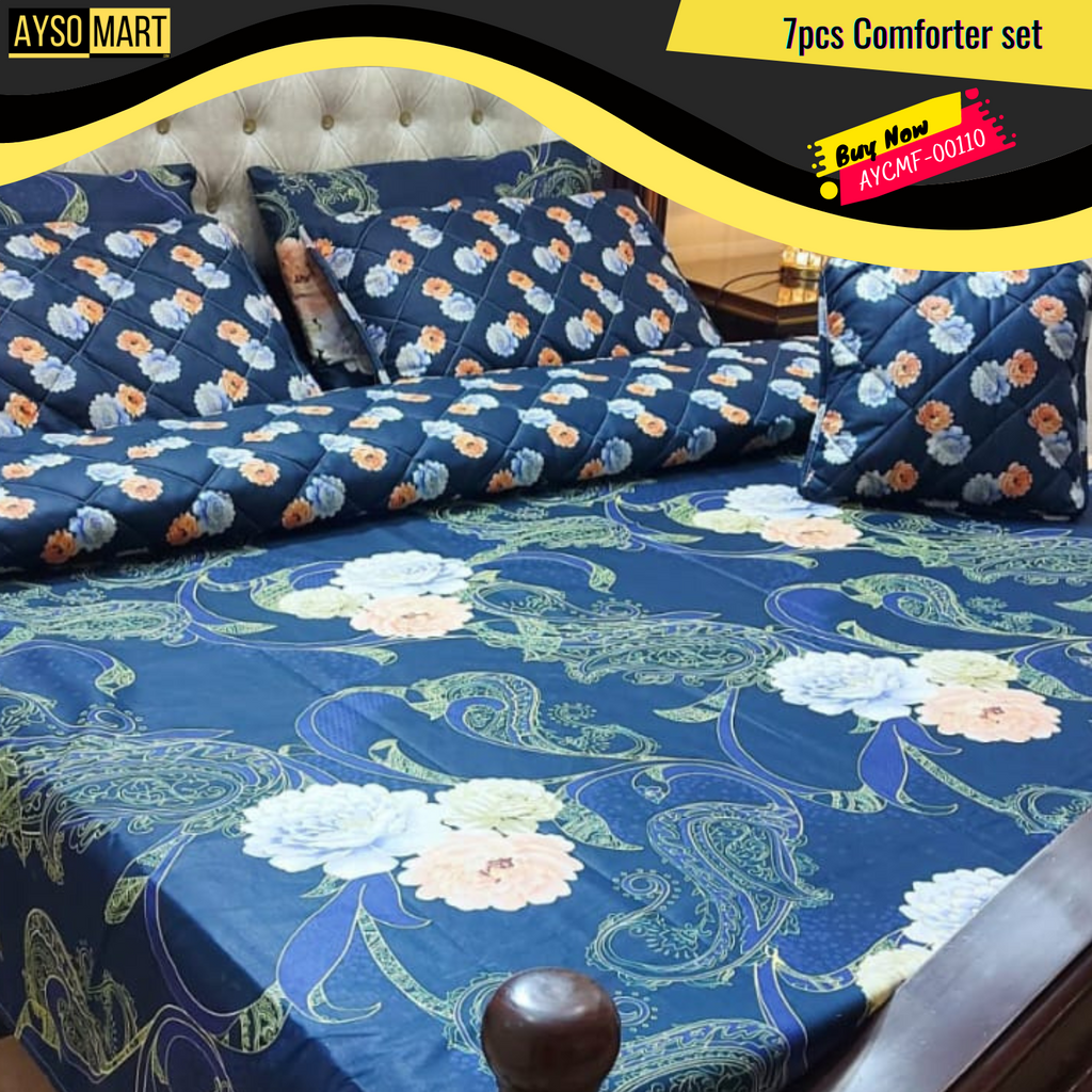 7pcs Comforter Set AYCMF-00110