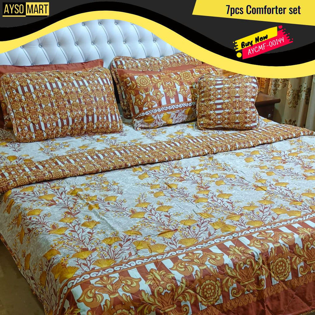 7pcs Comforter Set AYCMF-00144