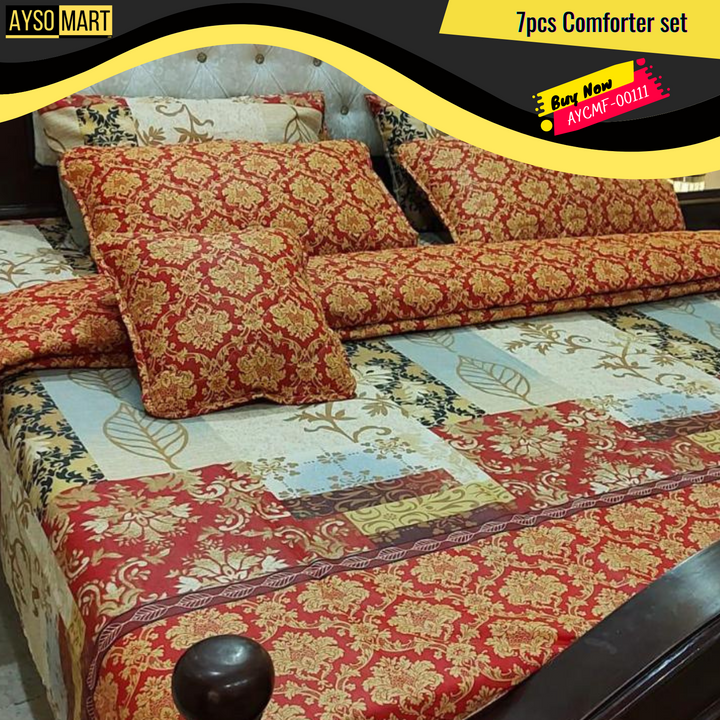 7pcs Comforter Set AYCMF-00111