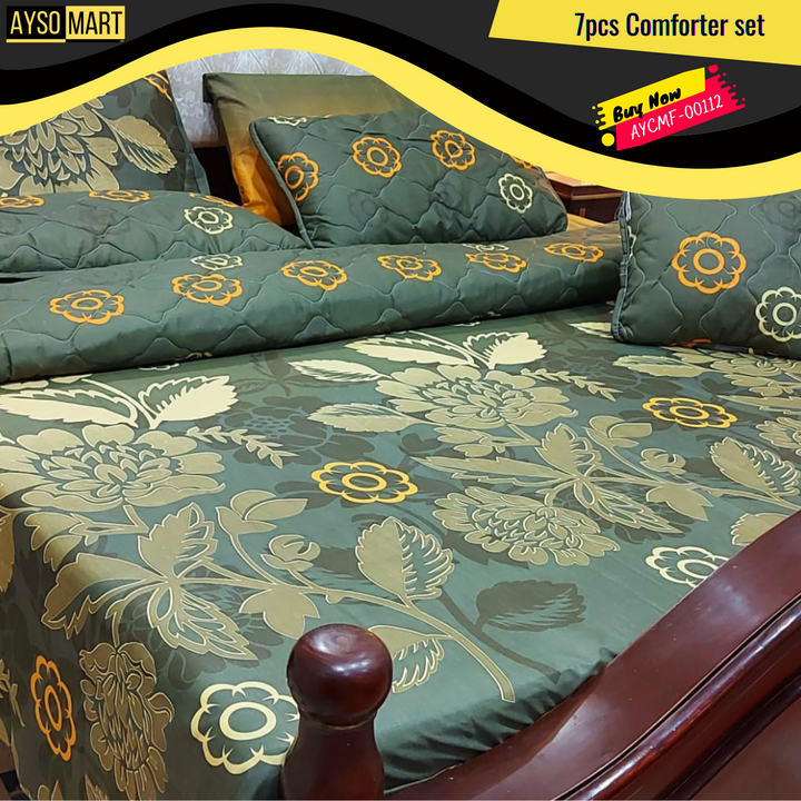 7pcs Comforter Set AYCMF-00112