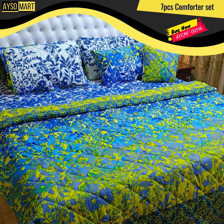 7pcs Comforter Set AYCMF-00146