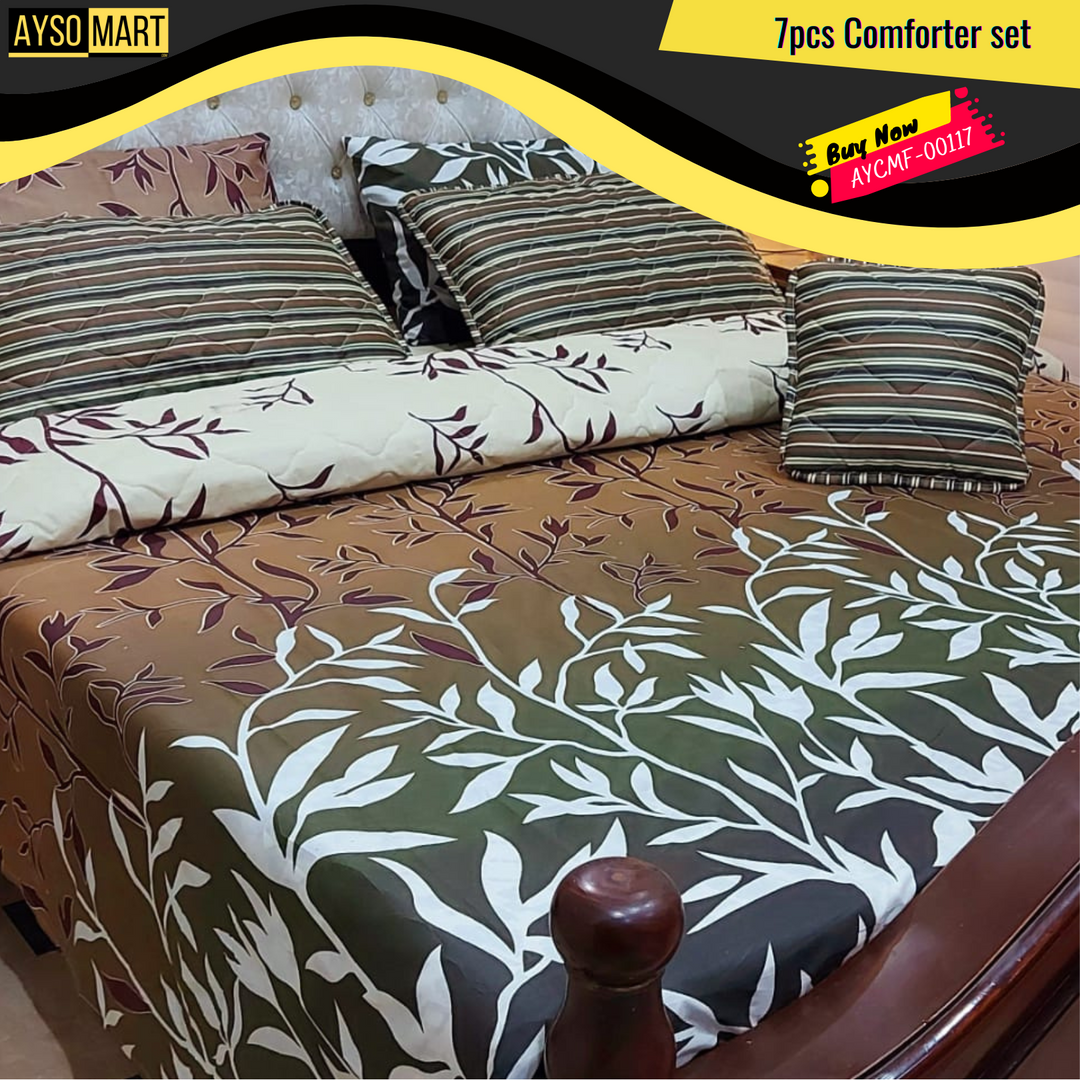 7pcs Comforter Set AYCMF-00117