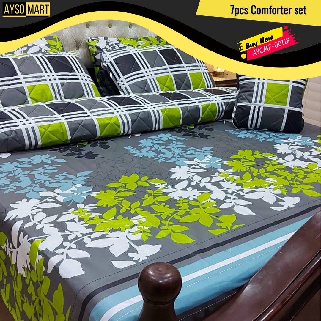 7pcs Comforter Set AYCMF-00118