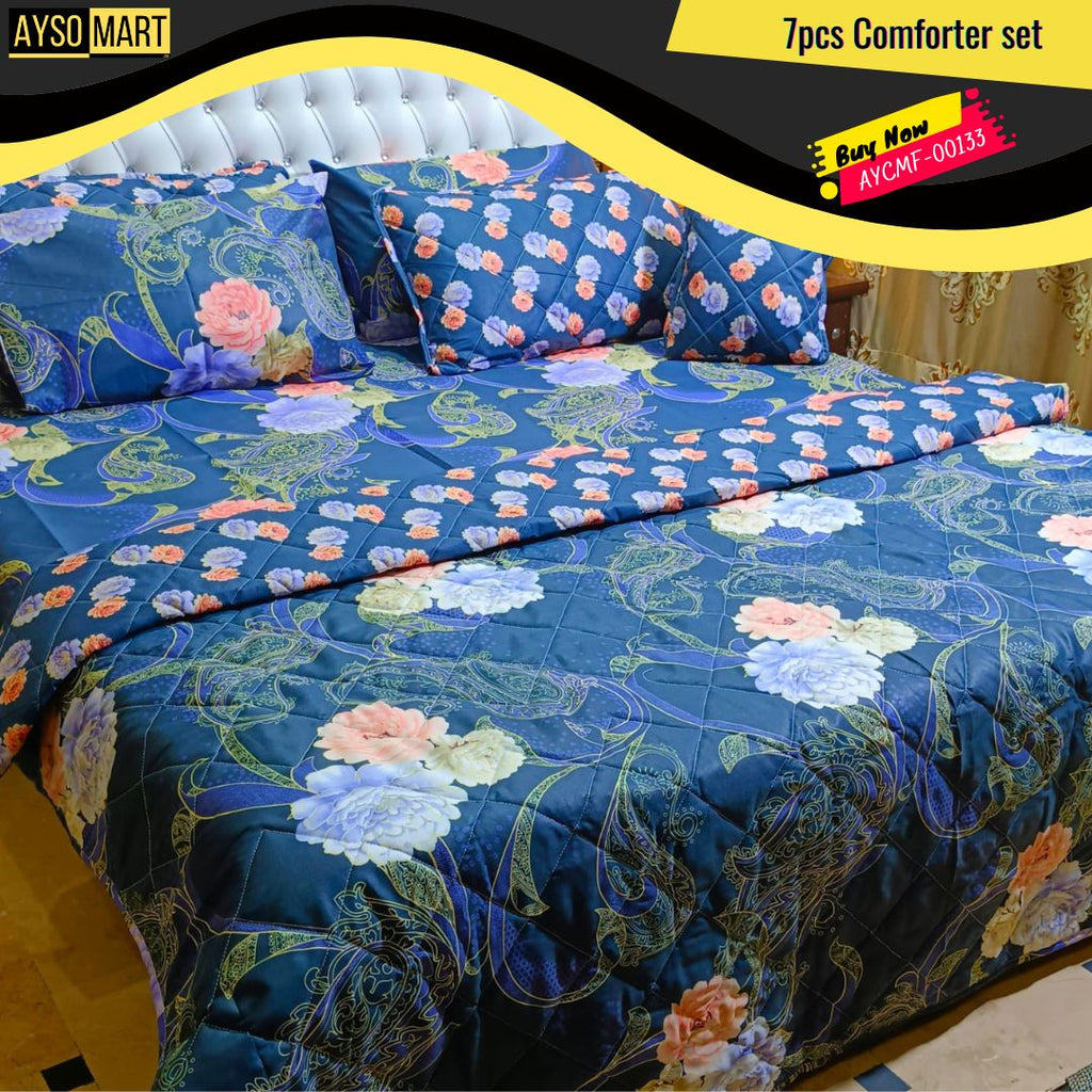 7pcs Comforter Set AYCMF-00133
