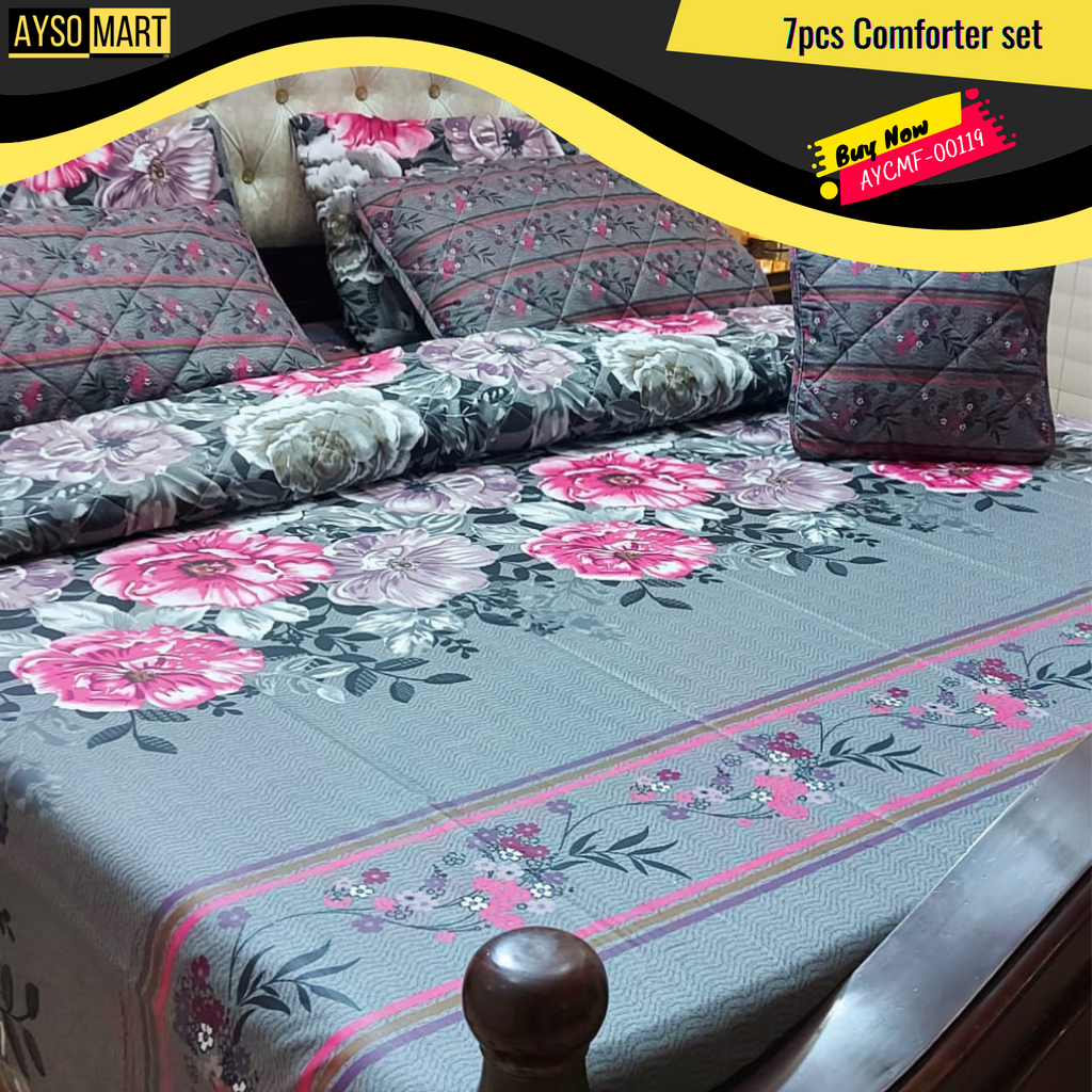 7pcs Comforter Set AYCMF-00119