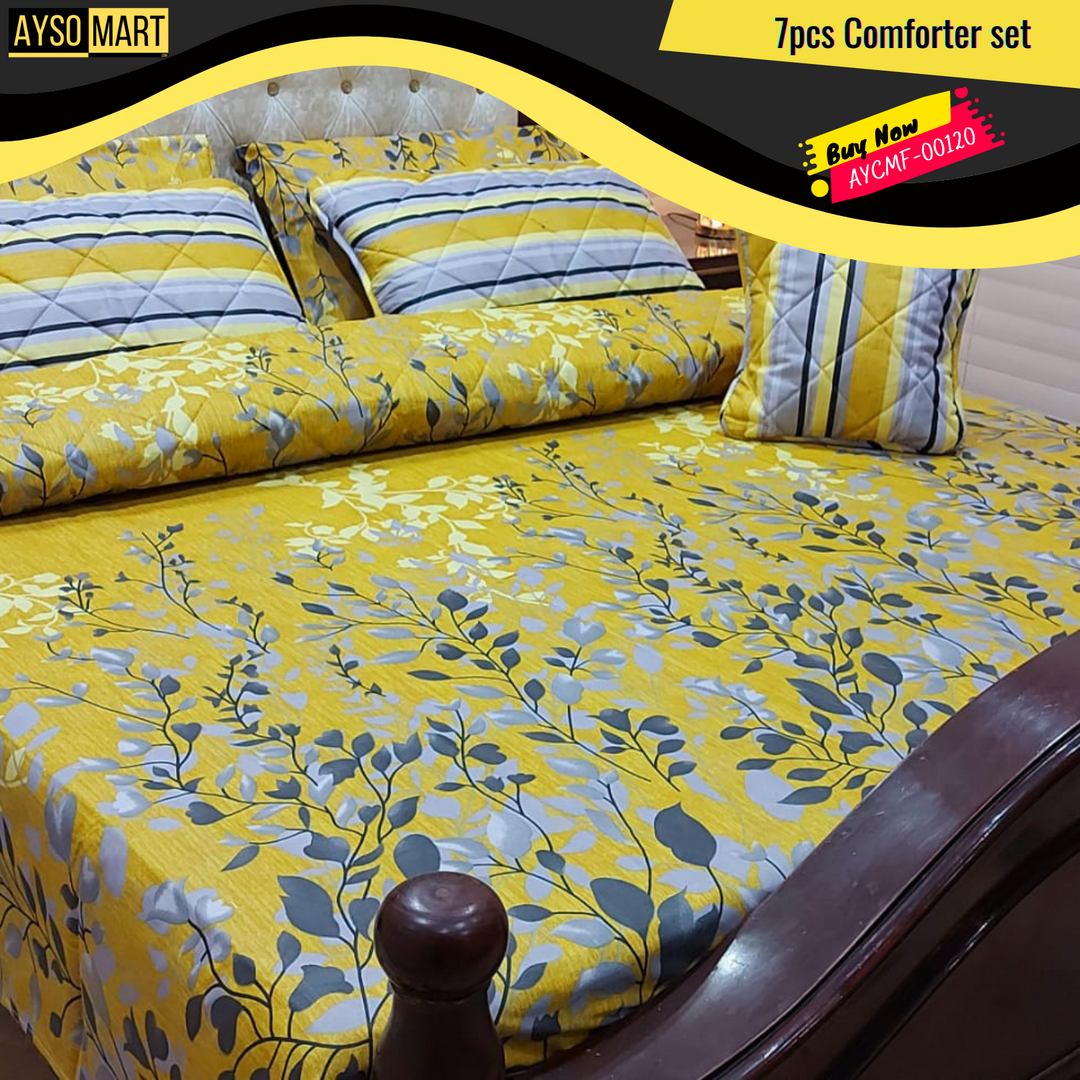 7pcs Comforter Set AYCMF-00120