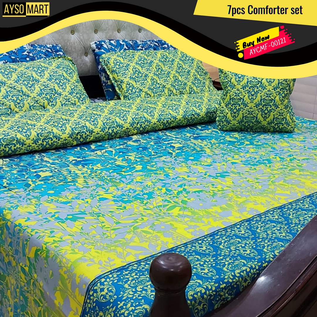 7pcs Comforter Set AYCMF-00121