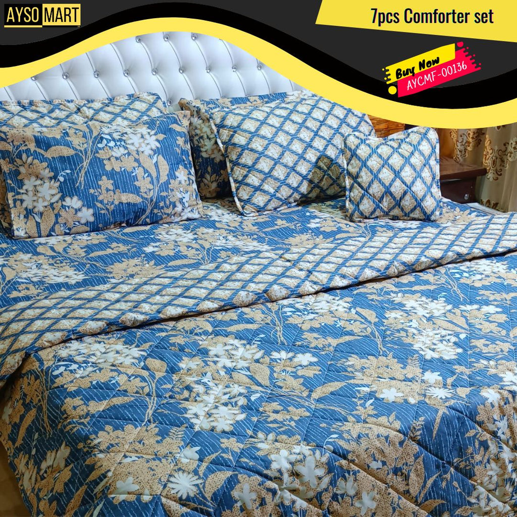 7pcs Comforter Set AYCMF-00136