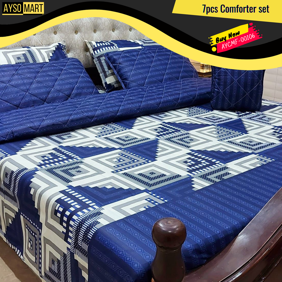 7pcs Comforter Set AYCMF-00106