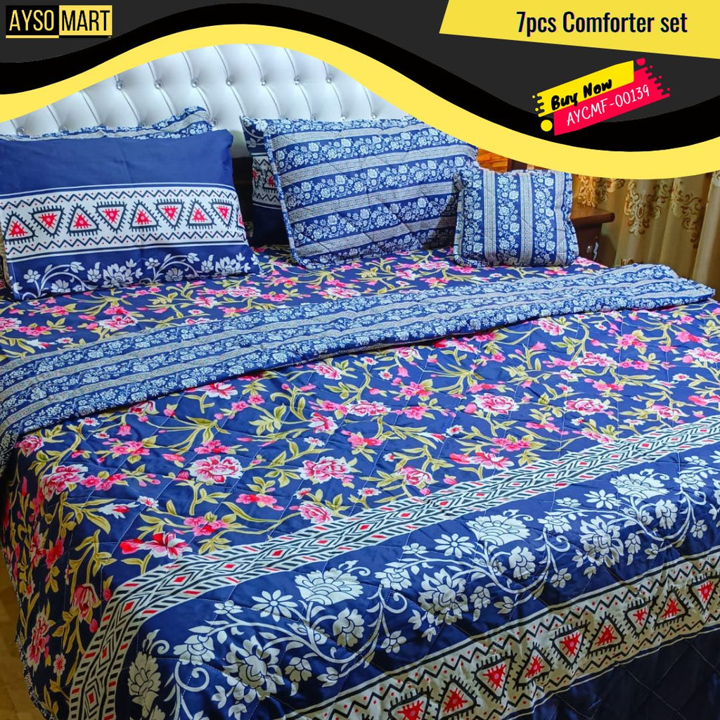 7pcs Comforter Set AYCMF-00139
