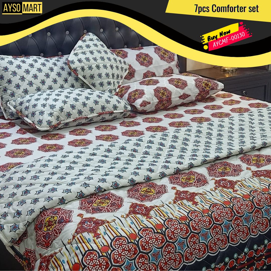 7pcs Comforter Set AYCMF-00130