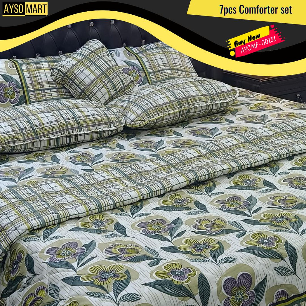 7pcs Comforter Set AYCMF-00131