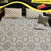 Grey Lantern 5 pcs Pure Cotton Bedsheet AM5PD-00103