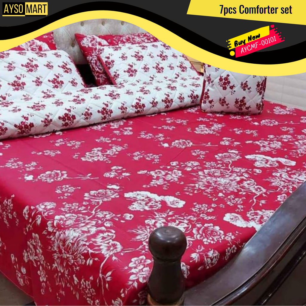7pcs Comforter Set AYCMF-00101